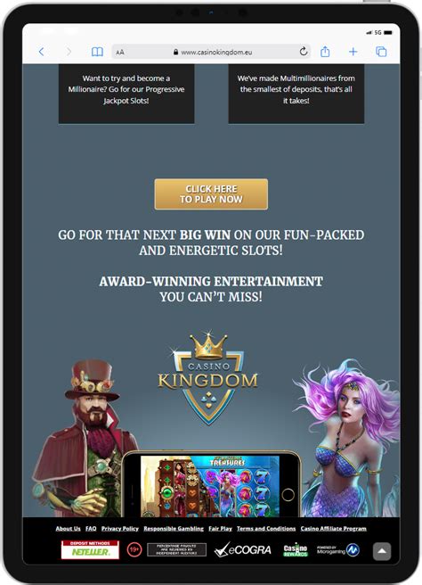 casino kingdom mobile login